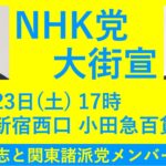 NHK党大街宣